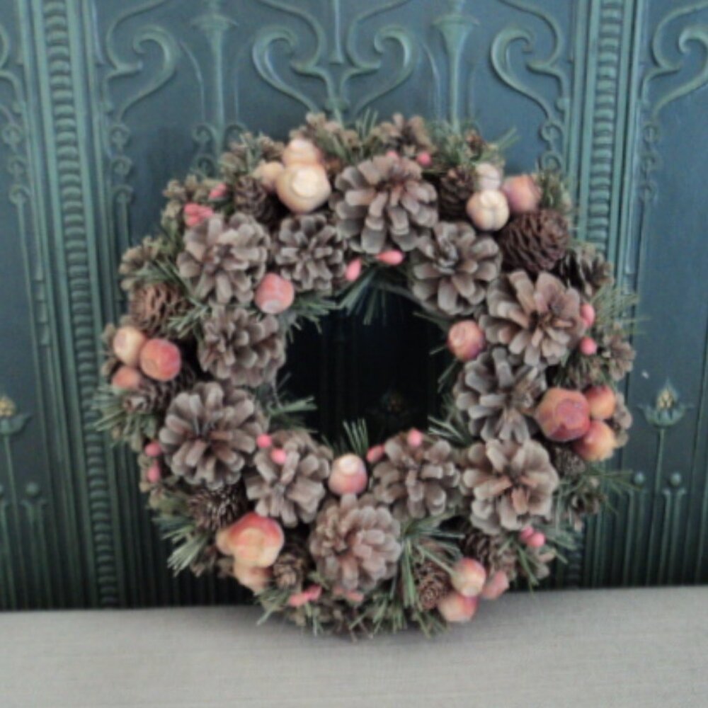 pine cone wreath